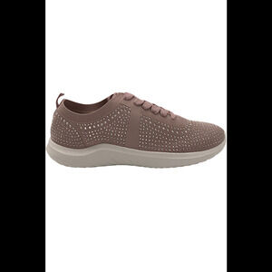 CLOUDSTEPPERS by Clarks Embellished Knit Snkrs Nova Spark Dusty Pink - Medium